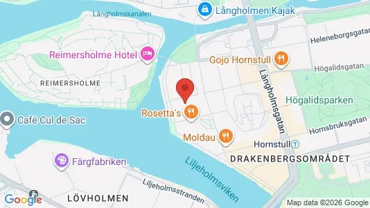 Apartments for rent i Södermalm - kort over placeringen