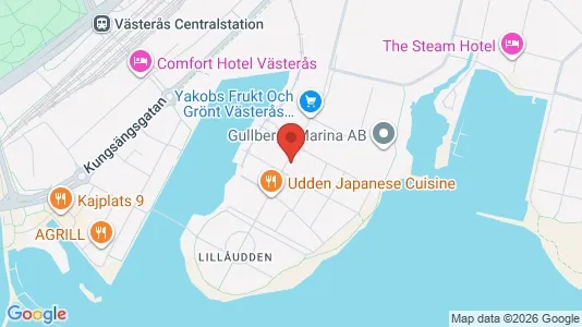 Apartments for rent i Västerås - kort over placeringen