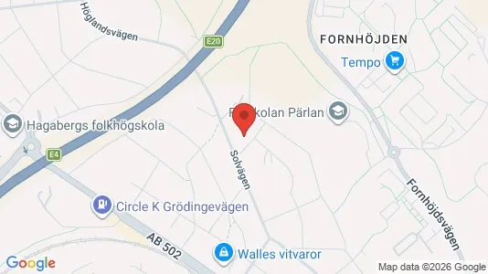 Apartments for rent i Södertälje - kort over placeringen