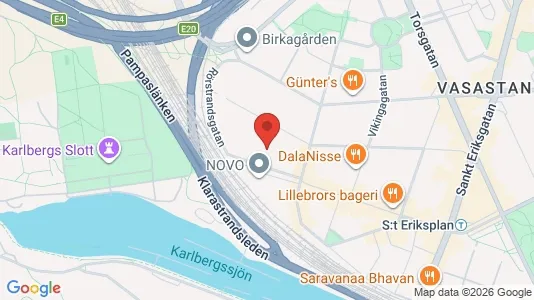 Apartments for rent i Vasastan - kort over placeringen