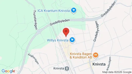 Apartments for rent i Knivsta - kort over placeringen