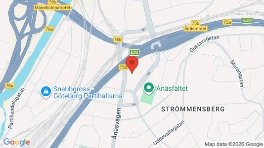 Apartments for rent i Örgryte-Härlanda - kort over placeringen