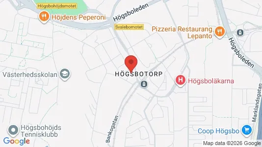 Apartments for rent i Askim-Frölunda-Högsbo - kort over placeringen