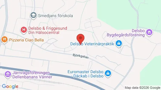 Apartments for rent i Hudiksvall - kort over placeringen