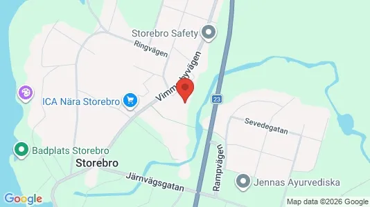 Apartments for rent i Vimmerby - kort over placeringen