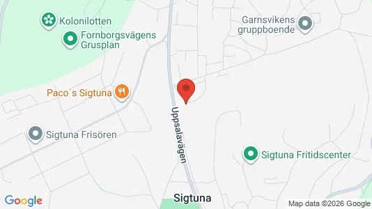 Apartments for rent i Sigtuna - kort over placeringen