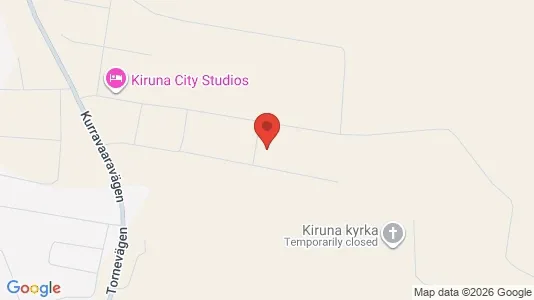 Apartments for rent i Kiruna - kort over placeringen