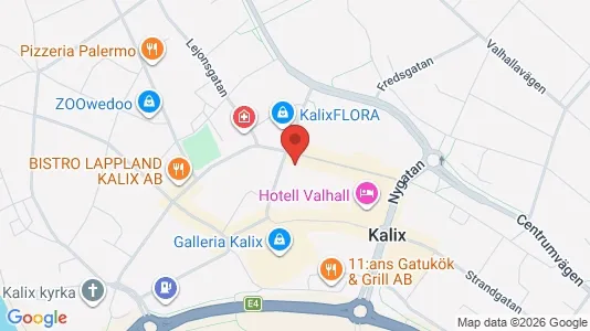 Apartments for rent i Kalix - kort over placeringen