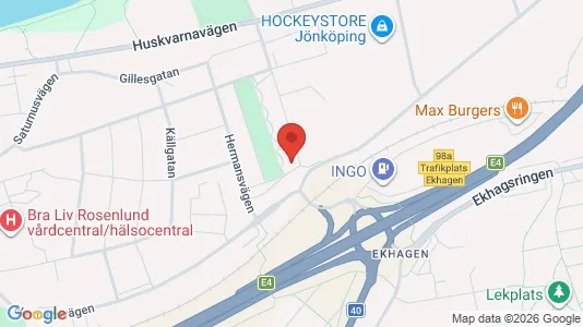 Apartments for rent i Jönköping - kort over placeringen
