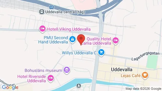 Apartments for rent i Uddevalla - kort over placeringen