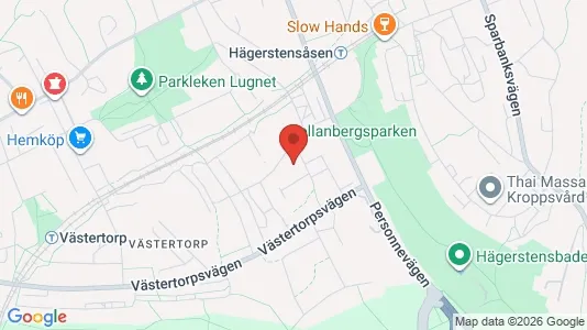 Apartments for rent i Stockholm South - kort over placeringen