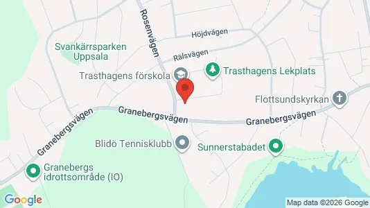 Apartments for rent i Uppsala - kort over placeringen