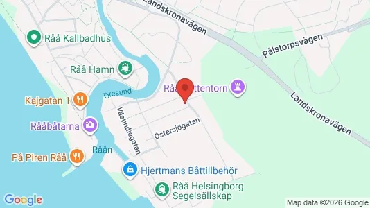 Apartments for rent i Helsingborg - kort over placeringen