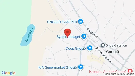 Apartments for rent i Gnosjö - kort over placeringen
