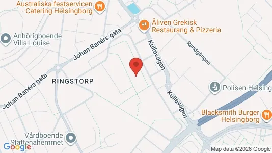 Apartments for rent i Helsingborg - kort over placeringen