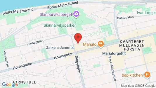 Apartments for rent i Södermalm - kort over placeringen