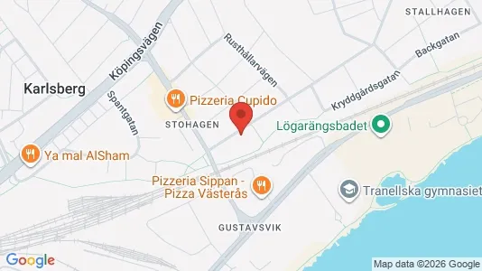 Apartments for rent i Västerås - kort over placeringen