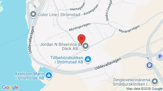 Apartments for rent i Strömstad - kort over placeringen