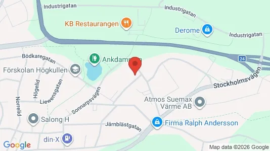 Apartments for rent i Örkelljunga - kort over placeringen