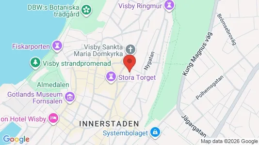 Apartments for rent i Gotland - kort over placeringen