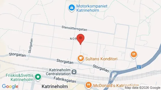 Apartments for rent i Katrineholm - kort over placeringen