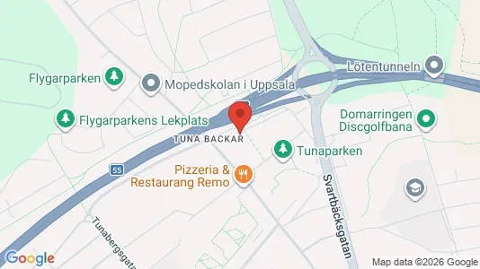 Apartments for rent i Uppsala - kort over placeringen