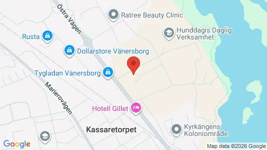 Apartments for rent i Vänersborg - kort over placeringen