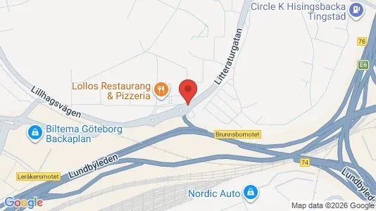 Apartments for rent i Norra hisingen - kort over placeringen
