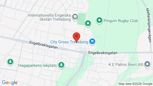 Apartments for rent i Trelleborg - kort over placeringen