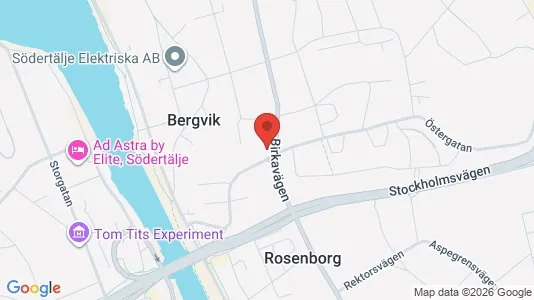 Apartments for rent i Södertälje - kort over placeringen