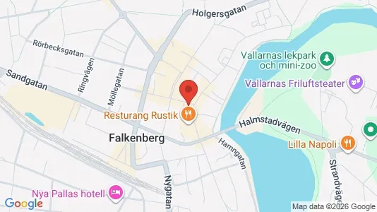 Apartments for rent i Falkenberg - kort over placeringen