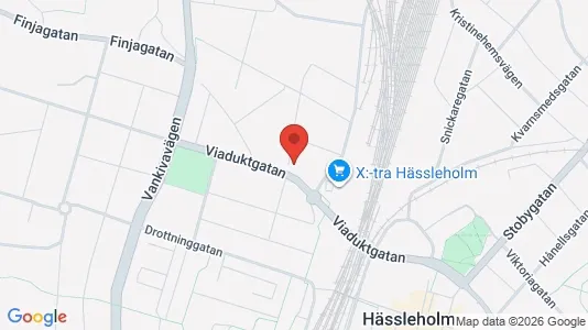 Apartments for rent i Hässleholm - kort over placeringen