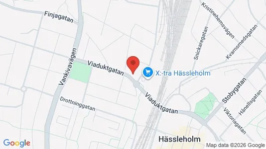 Apartments for rent i Hässleholm - kort over placeringen