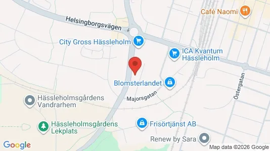 Apartments for rent i Hässleholm - kort over placeringen