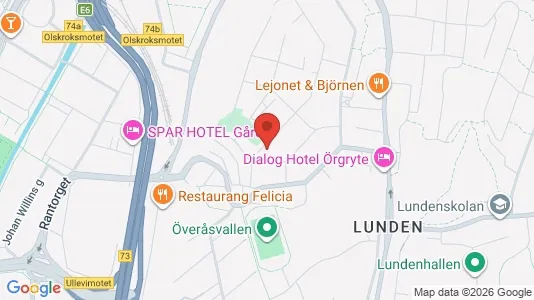 Apartments for rent i Örgryte-Härlanda - kort over placeringen