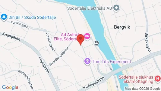 Apartments for rent i Södertälje - kort over placeringen
