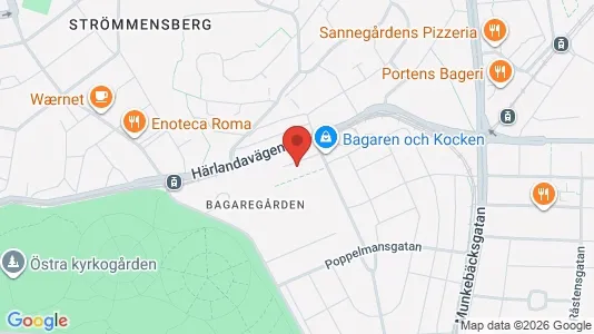 Apartments for rent i Örgryte-Härlanda - kort over placeringen