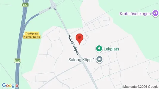 Apartments for rent i Kalmar - kort over placeringen
