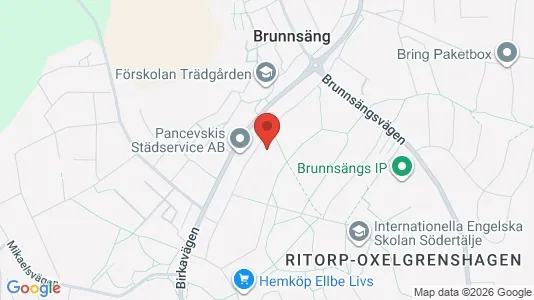 Apartments for rent i Södertälje - kort over placeringen