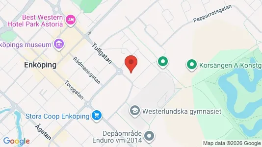 Apartments for rent i Enköping - kort over placeringen