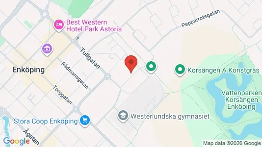Apartments for rent i Enköping - kort over placeringen