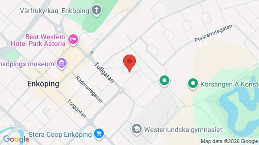 Apartments for rent i Enköping - kort over placeringen