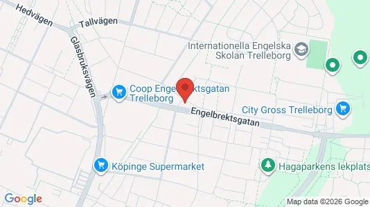 Apartments for rent i Trelleborg - kort over placeringen