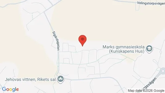 Apartments for rent i Mark - kort over placeringen