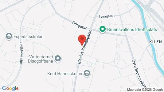 Apartments for rent i Ronneby - kort over placeringen
