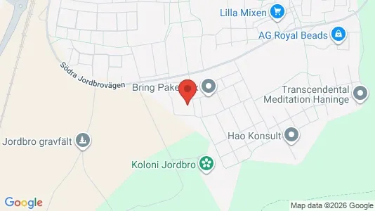 Apartments for rent i Haninge - kort over placeringen
