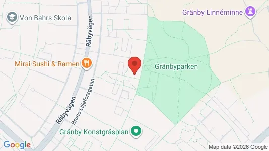 Apartments for rent i Uppsala - kort over placeringen