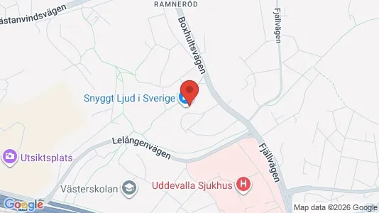 Apartments for rent i Uddevalla - kort over placeringen
