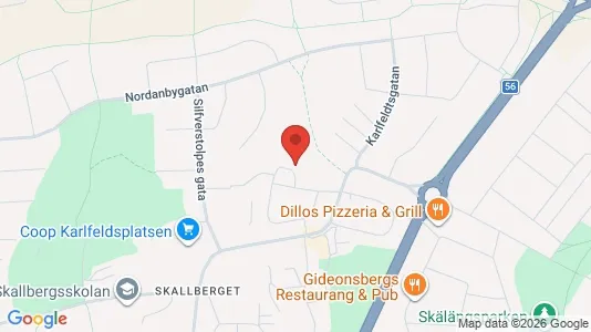 Apartments for rent i Västerås - kort over placeringen