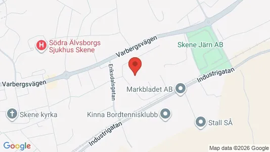 Apartments for rent i Mark - kort over placeringen